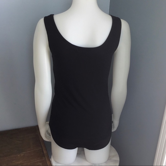 Point Zero Black Sequin Tank-Top - Picture 3 of 5